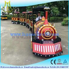 Chine Hansel cheap amusement park rides trackless train,mini electric tourist train rides for sale fournisseur