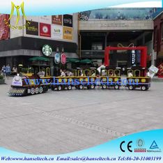 Chine Hansel hot sale tourist amusement kiddie rides amusement park trains for sale fournisseur