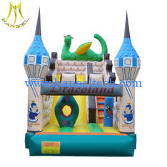 Chine Hansel stock amusement park equipment kids soft play area inflatable bouncer castle factory fournisseur