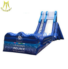 Chine Hansel gaint outside inflatable amusement park kids amusement toys inflatable water slide factory fournisseur