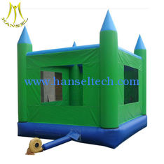 Chine Hansel Popular inflatable small slide jumping amusement park inflatable bouncers manufacturer fournisseur