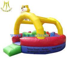 Chine Hansel hot selling commercial inflatable jumping bouncer castle inflatable playground manufacturer fournisseur