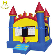Chine Hansel  Grade A PVC tarpaulin inflatable play center inflatable castle house entertainment fournisseur