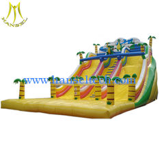 Chine Hansel low price outdoor games cheap inflatable water slide for kids wholesale fournisseur