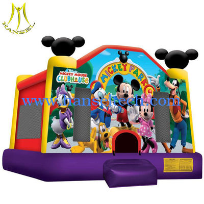 Chine Hansel  Kids commercial  indoor play house naughty indoor playground inflatable castle fournisseur