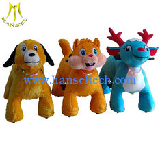 Chine Hansel high quality  outdoor playground plush motorized animals for mall fournisseur