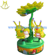 Chine Hansel  high quality carousel honeybee rides in amusement park fournisseur