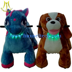 Chine Hansel popular kids ride on animal scooter plush electric animal ride fournisseur