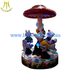 Chine Hansel   Merry go round amusement park Rides equipment  3seat happy carousel rabbit for sale fournisseur