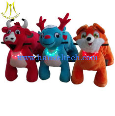 Chine Hansel panyu fair kids motorized animal toy rides on zippy riders for sale fournisseur