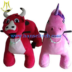 Chine Hansel walking commercial amusement plush animal kiddie rides for sale fournisseur