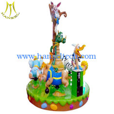 Chine Hansel  Park equipment carsousel horses coin operated kiddie rides carousel fournisseur
