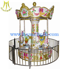Chine Hansel  used hose rides for sale coin operated games fiberglass toys carousel ride fournisseur