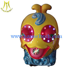 Chine Hansel indoor kid coin machine educational game fiber glass electric car fournisseur