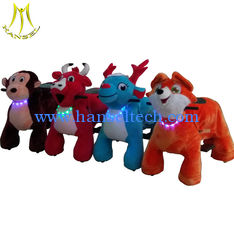 Chine Hansel  plush animal petting zoo kids animal ride electronic for sale fournisseur