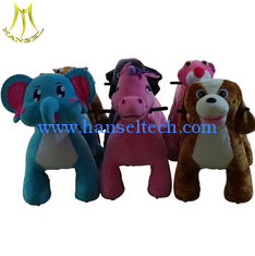 Chine Hansel  attractive shopping mall  plush coin operated aniaml ride for sale fournisseur