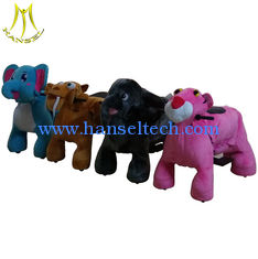Chine Hansel ride on toy electric plush animal 4 wheel zippy scooter for kids fournisseur