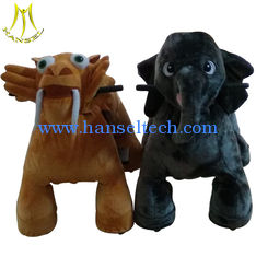Chine Hansel high quality family walking plush animal toy ride on elephant fournisseur