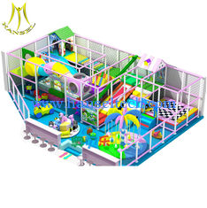 Chine Hansel outdoor wooden kids playhouse playzone kids soft play toddler play ground equipment fournisseur