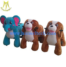 Chine Hansel outdoor playground unicorn motorized plush animal electric scooter fournisseur