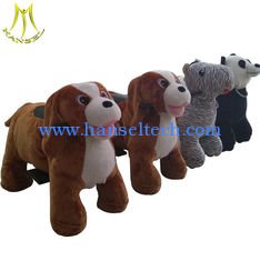Chine Hansel Coin operated dog ride on stuffed animal ride on wheels for sale fournisseur
