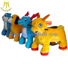 Chine Hansel  wholesale children moving dog animal electronic ride on unicorn for park fournisseur