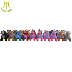 Chine Hansel plush motorcycle animal scooter riding horse zippy animal toy rides fournisseur