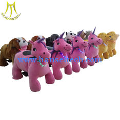 Chine Hansel kids riding machine funfair plush electric animal rides fournisseur