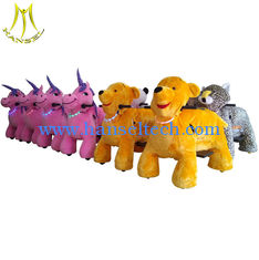 Chine Hansel happy rides on animal electric amusement plush motorized animal fournisseur