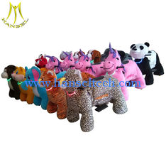 Chine Hansel entertainment kiddy rides plush riding animals ride on animal toy fournisseur