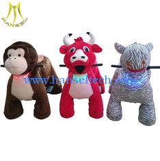 Chine Hansel fairground kids motorized animal toy rides on plush motorized animals fournisseur