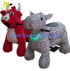 Chine Hansel wholesale electric motorized plush riding animals animal ride for mall fournisseur