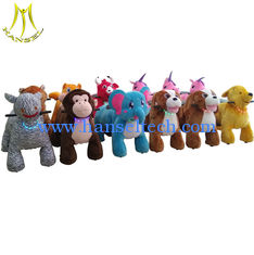 Chine Hansel plush animal electronic coin toy ride for outdoor amusement park fournisseur