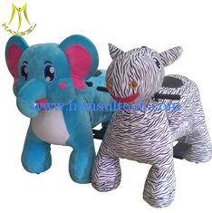 Chine Hansel amusement indoor plush walking animals electric scooter for sale fournisseur