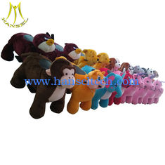 Chine Hansel children indoor rides games stuffed animal unicorn on wheels fournisseur
