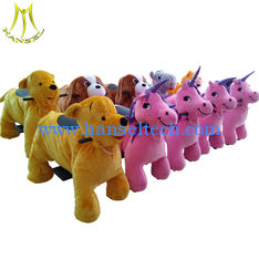 Chine Hansel plush cheap electric stuffed battery operated animal ride fournisseur
