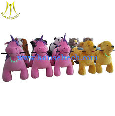 Chine Hansel   hot selling walking plush battery electric animal carts for kids fournisseur