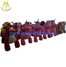 Chine Hansel kids game machine amusement park motorized stuffed animals riding fournisseur