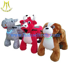 Chine Hansel kids scooters new fair rides stuffed ride on zebra for kids &amp; adult on sale fournisseur