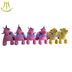 Chine Hansel hot-selling kids plush riding animals plush riding motorized animals fournisseur
