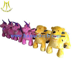 Chine Hansel  battery car kiddy rides stuffed animal unicorn for kids fournisseur