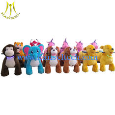Chine Hansel commercial plush coin operated animal mountable rides for shopping mall fournisseur