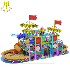 Chine Hansel   indoor jungle gyms for kids big  playground park attractions indoor playhouse equipments fournisseur