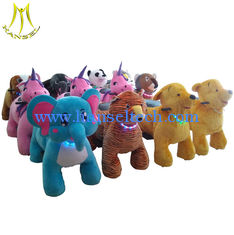 Chine Hansel kids walking battery operated ride on plush animals for mall fournisseur
