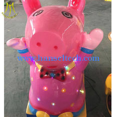 Chine Hansel  kiddie rides with tokens amusement park pink pig ride fournisseur