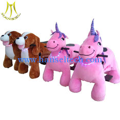Chine Hansel amusement park kids walking car plush animal electric scooter fournisseur
