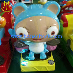 Chine Hansel high quality coin operated fiber glass electric kid ride on toy fournisseur