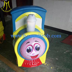 Chine Hansel Used fiber glass kiddie rides happy riding funny racing car fournisseur
