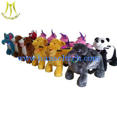 Chine Hansel theme park equipment walking electric plush motorized animals fournisseur