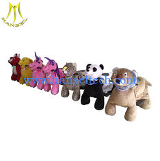 Chine Hansel   baby walker manufacturer horse carriage wheels plush rocking ride on animal fournisseur